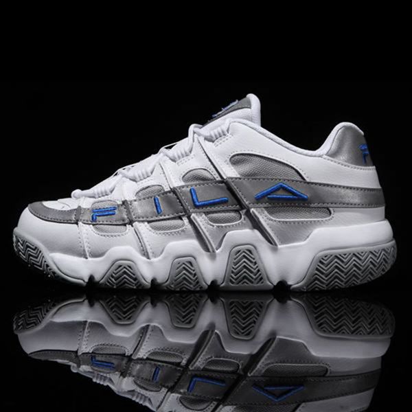 Fila Barricade Extreme 97 Men's Lifestyle Shoes - White/Blue,NZ 413-86921